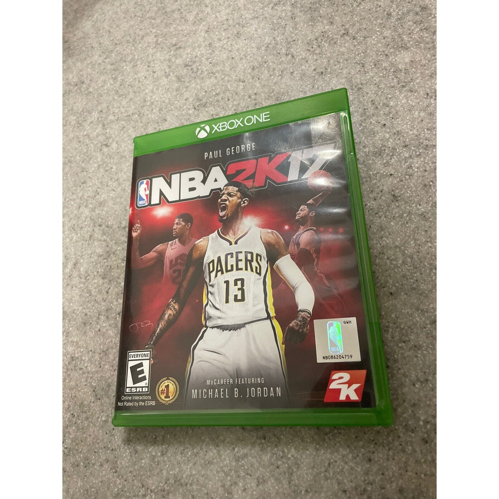 NBA 2K17  Xbox One Ser X BACKWARD COMPATIBLE Video game  Tested‎  Clean